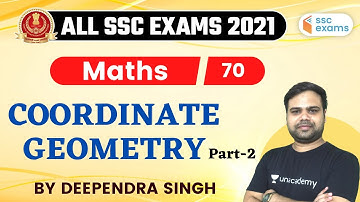 8:00 PM - SSC CGL/CHSL 2020-21 | Maths by Deependra Singh | Coordinate Geometry (Part-2)