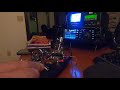 Qso using the vibroplex bug and the varispeed bar 17wpm with a weak signal station