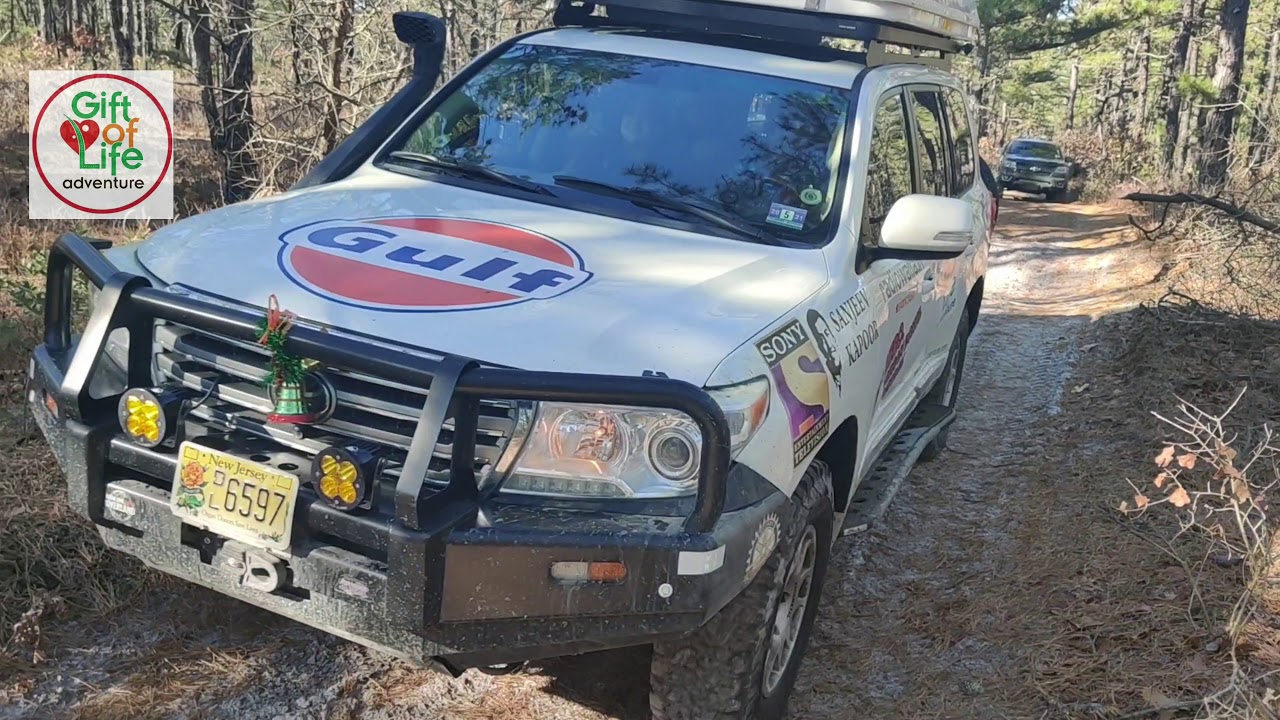 Toyota 2014 Land Cruiser 200 and more at the NJ Pine Barrens off road