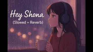 Hey Shona – Slowed   Reverb 💜 | Dreamy Vibes | Lofi Bollywood