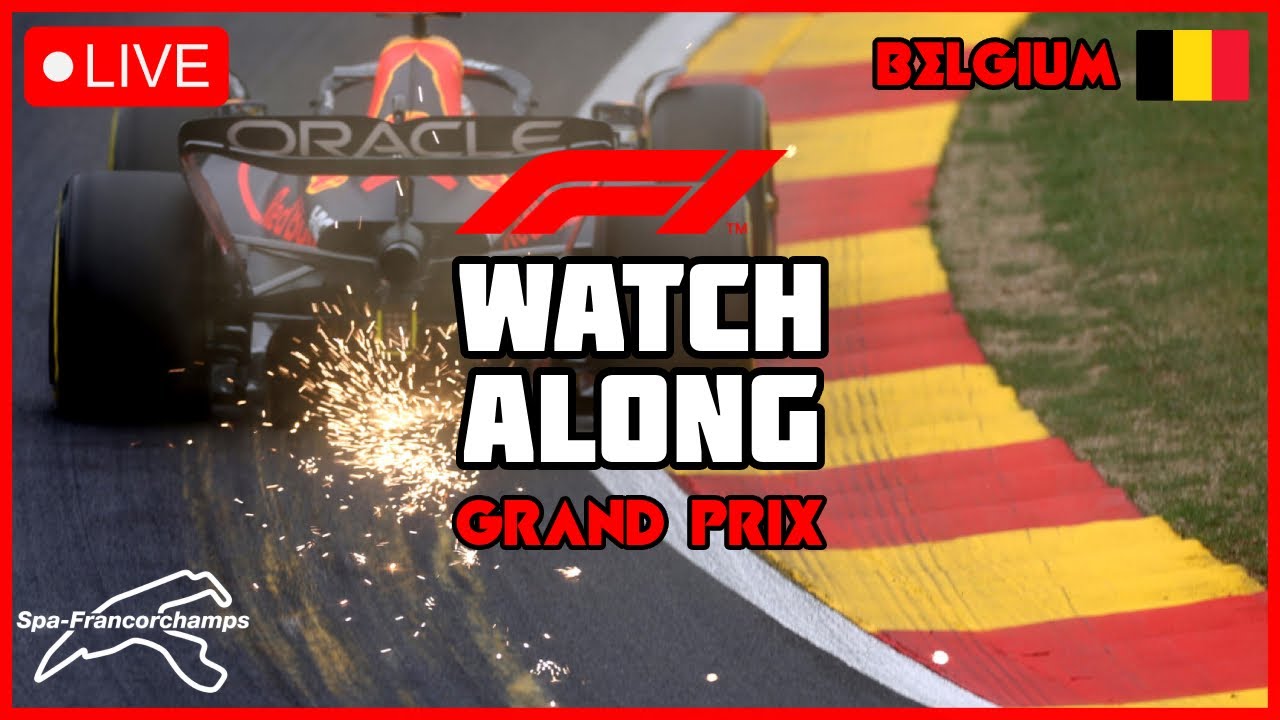 F1 Live 2023 Belgian Grand Prix FULL RACE COMMENTARY