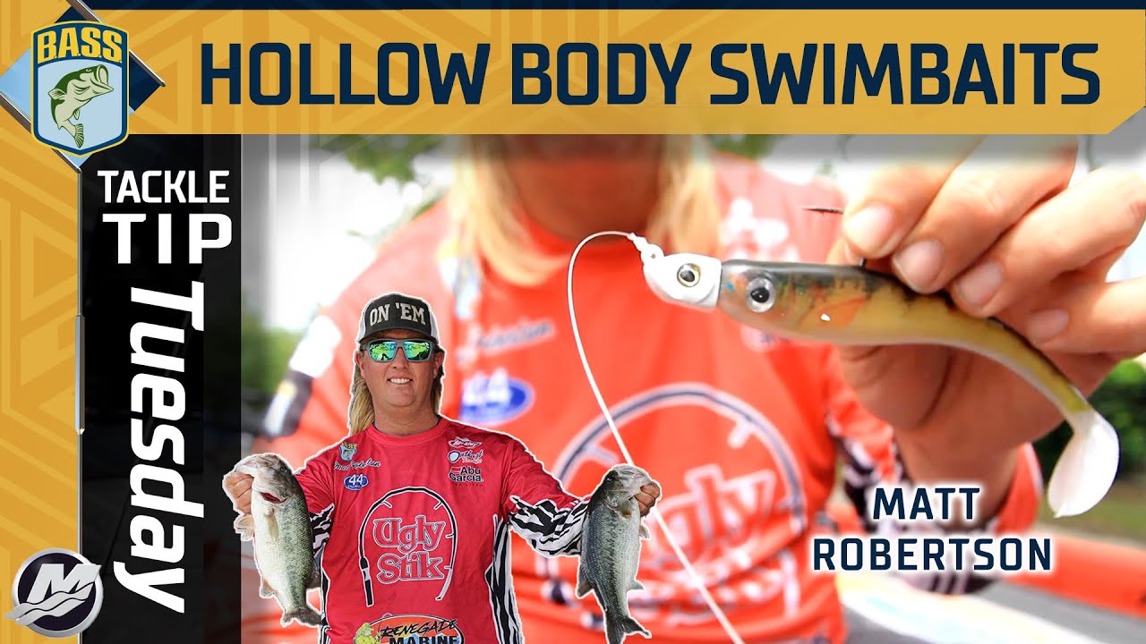 Matt Robertson's key tips for hollow body swimbait fishing YouTube