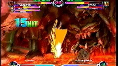 MvC2 Online (360): Brett (MSP) vs Darknight (MSS) 5 .:10.28.09:.
