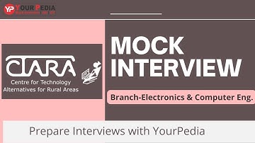 CTARA IIT Bombay Mock Interview | Electronics & Computer Engg | CTARA IIT Bombay Interview Questions