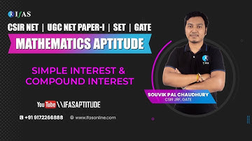 MATHEMATICS APTITUDE |  SIMPLE INTEREST & COMPOUND INTEREST