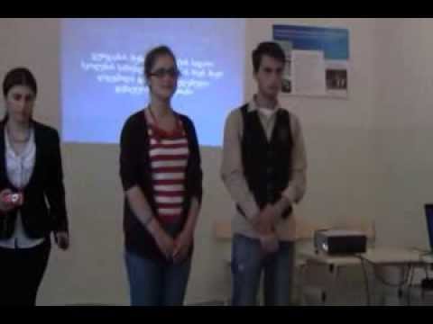 სამოქალაქო კლუბის დასკვნითი პრეზენტაცია ლაგოდეხში