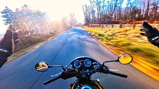 This Is Why I Dont Put My Bike Up During Winter Kawasaki Z900Rs Cafe Cinematic Ambient Pov 4K