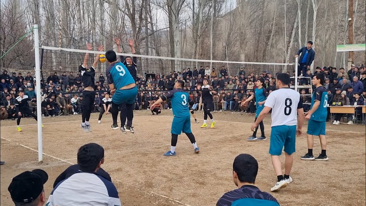 Волейбол дар Хиштхона Пунук ва Хиштхона 2 бар 0 ба фоидаи Пунук якун рузи бози