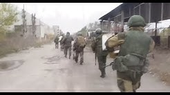 Видео боя разведки 4го РШБ ДНР с боевиками ВСУ в районе "Депо" Авдеевки