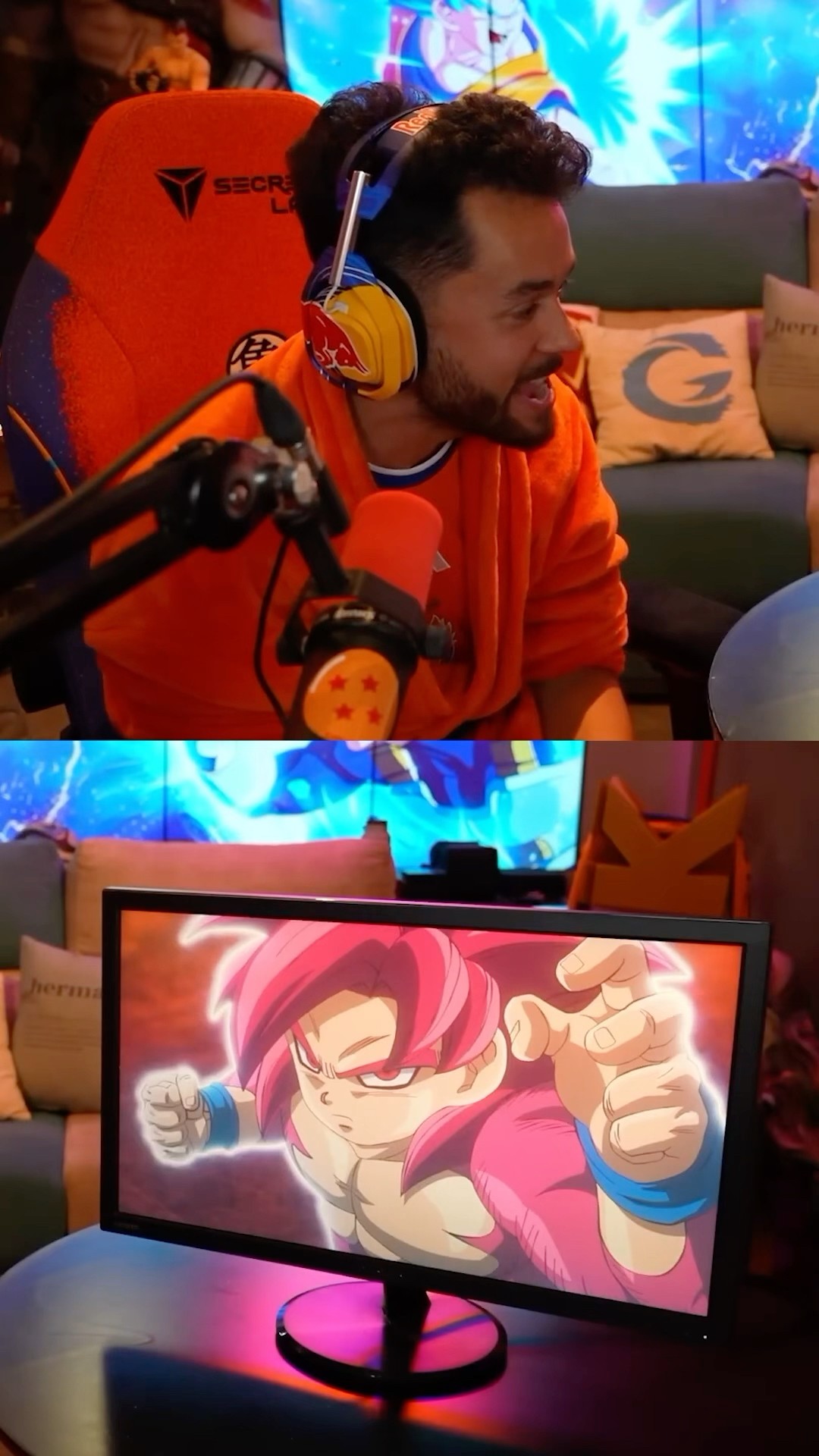 Mi reacción a GOKU SUPER SAIYAN 4 CANON