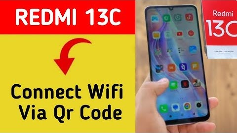 How to connect WiFi via QR code, Redmi 13C me Bina password ke Wi Fi connect kaise karen