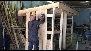 A 16 hour chicken house build start to finish.