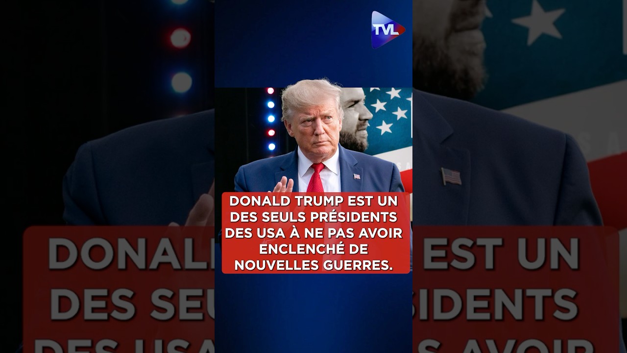 ➡️#donaldtrump est un des seuls présidents des USA à ne pas avoir enclenché de nouvelles guerres??