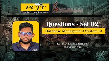 Dilshan Shanaka | DBMS Question Set 02