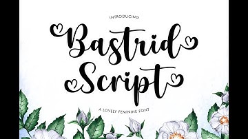 Download Bastrid Script Font
