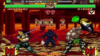 OLDMANCROW 🆚 desinxabido - Samurai Shodown II / Shin Samurai Spirits - Haohmaru jigokuhen - FT.5 screenshot 4