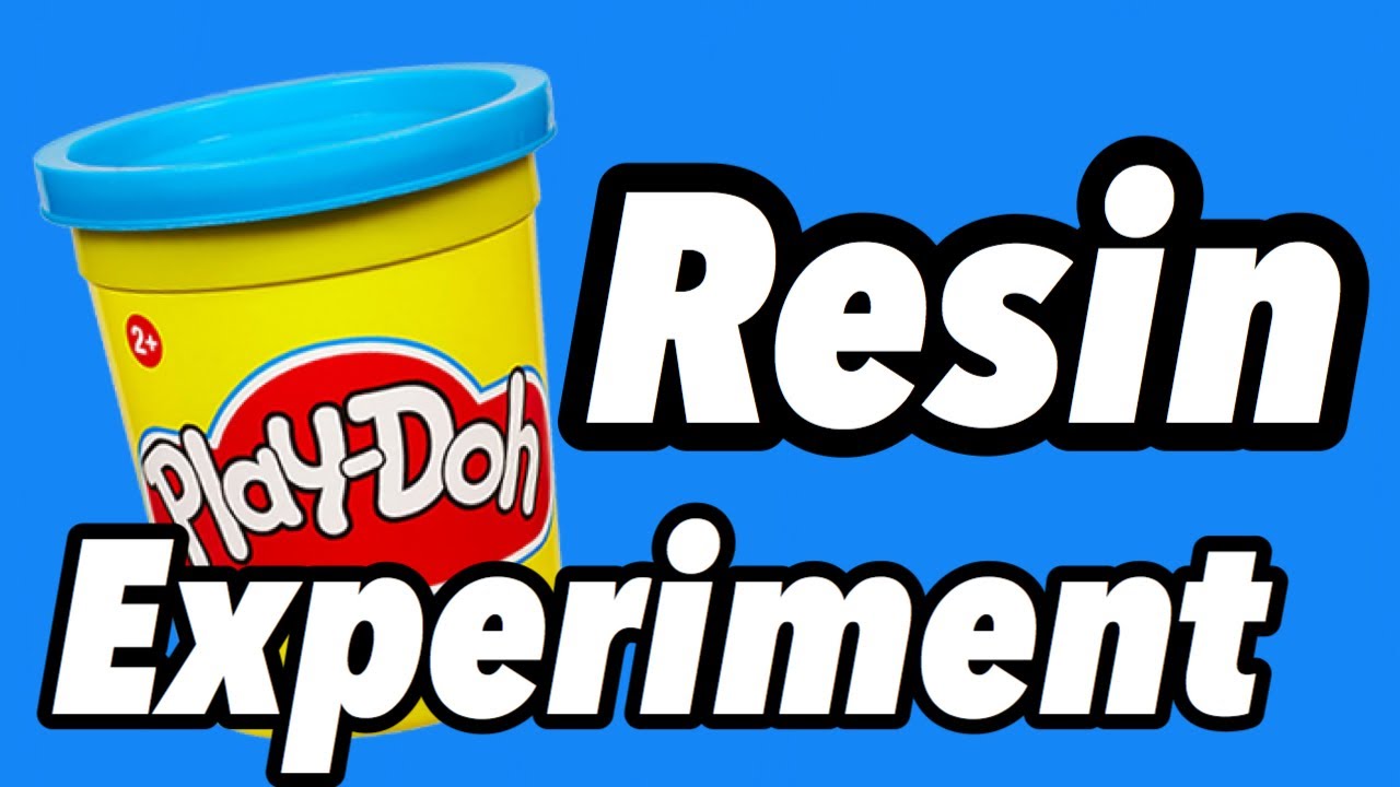 PlayDoh resin casting Experiment YouTube