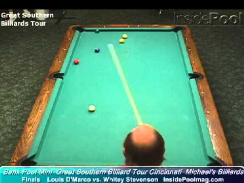 Whitey Stevenson vs Louis D'Marco in the Finals of...