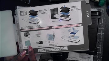 embossing folder using the big shot