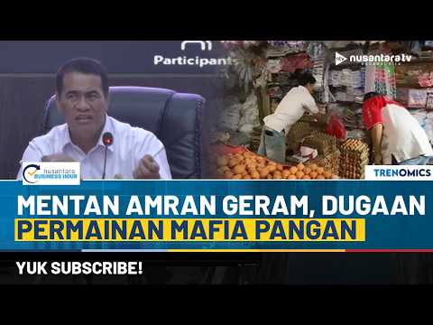 Mentan Amran Geram Tuding Ada Mafia Pangan Permainkan Harga Ayam & Telur, Konsumen Rugi Rp89 T | NBH