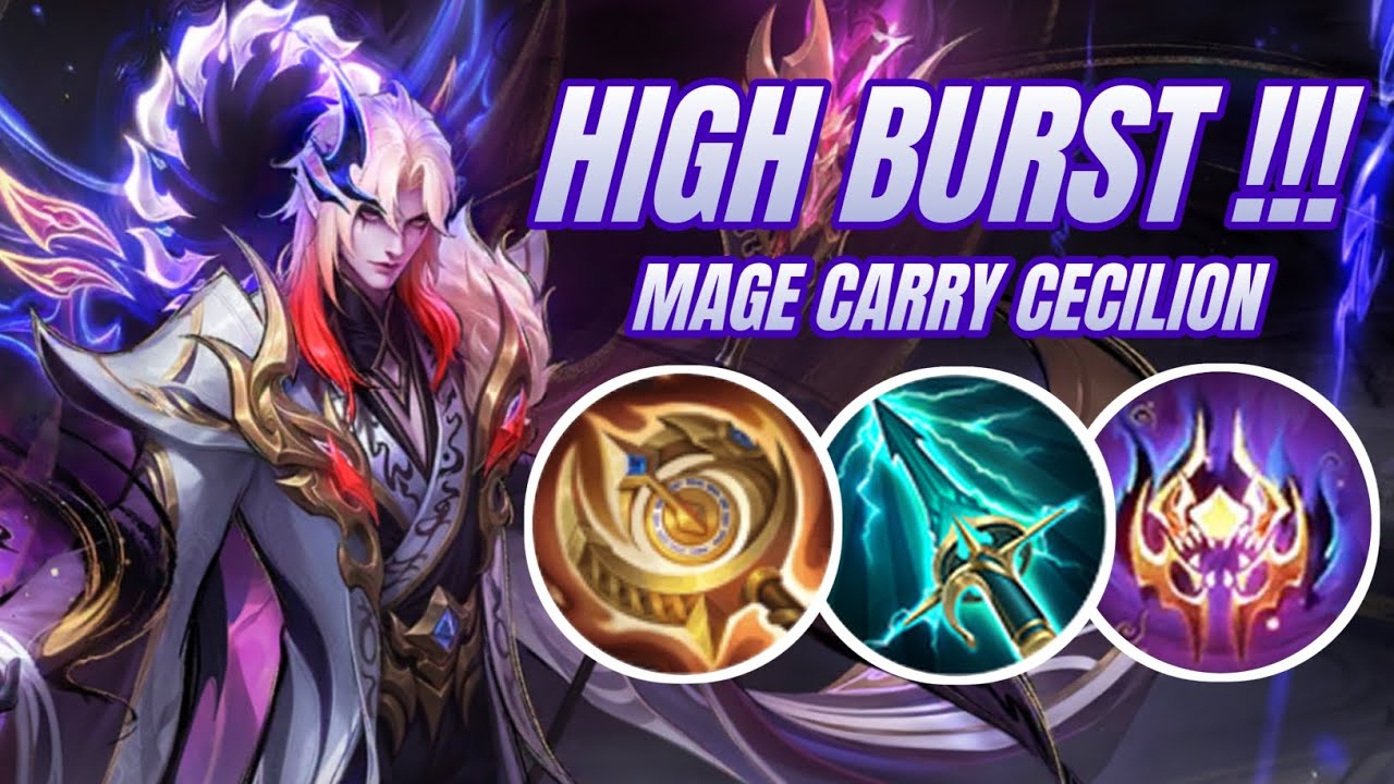 This is why Cecilion is the deadliest mage in the late game | Mobile Legends