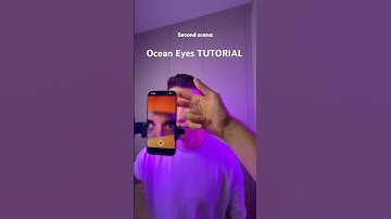 Ocean Eyes TUTORIAL 🌊👁️ Result? 💙💜