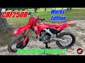 2025 Honda CRF250R Works Edition Session 1 at Briarclif MX