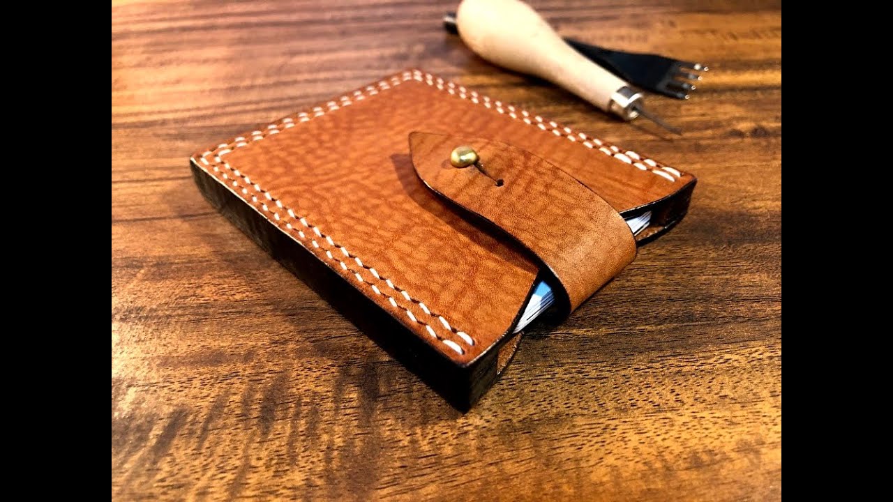 分厚いカードケースを作る/ 型紙No.23