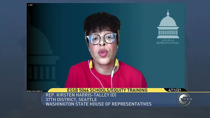 SB 5044 remarks: Rep. Harris-Talley speaks on why it's important WA educators need equity training
