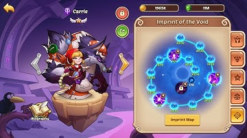 Idle Heroes- Carrie V3+ Can She Clear Dark SL20?!