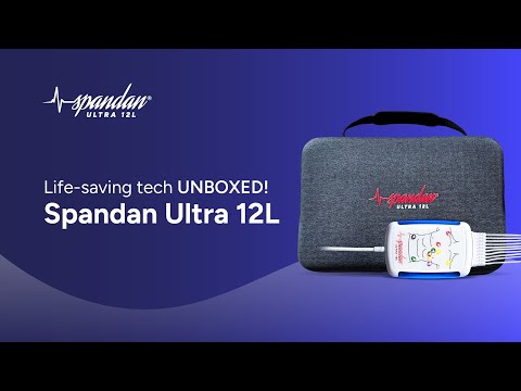 Spandan Ultra 12L ECG | Multichannel 12-Lead ECG Machine for Doctors - video from Sunfox