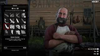 Red Dead Redemption 2 | How to sell animals skins\pelts!?
