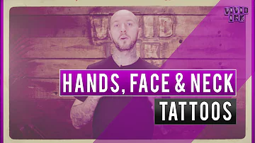 Face tattoos, Hand tattoos and Neck tattoos as your 1st tattoo - Everything you need to know