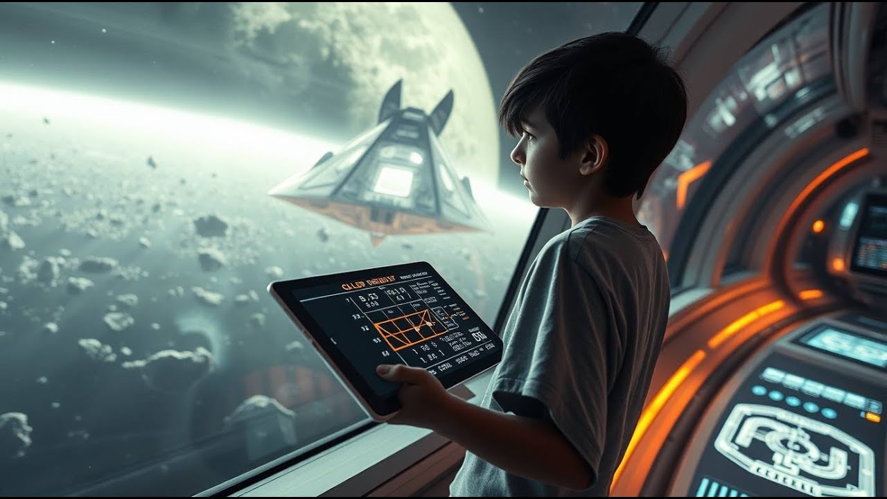 The Boy Was Watching Asteroids—Until He Spotted a Hidden Ship No One Else Could See!| A Short Sci-fi