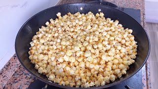 How to make simple popcorn at home
