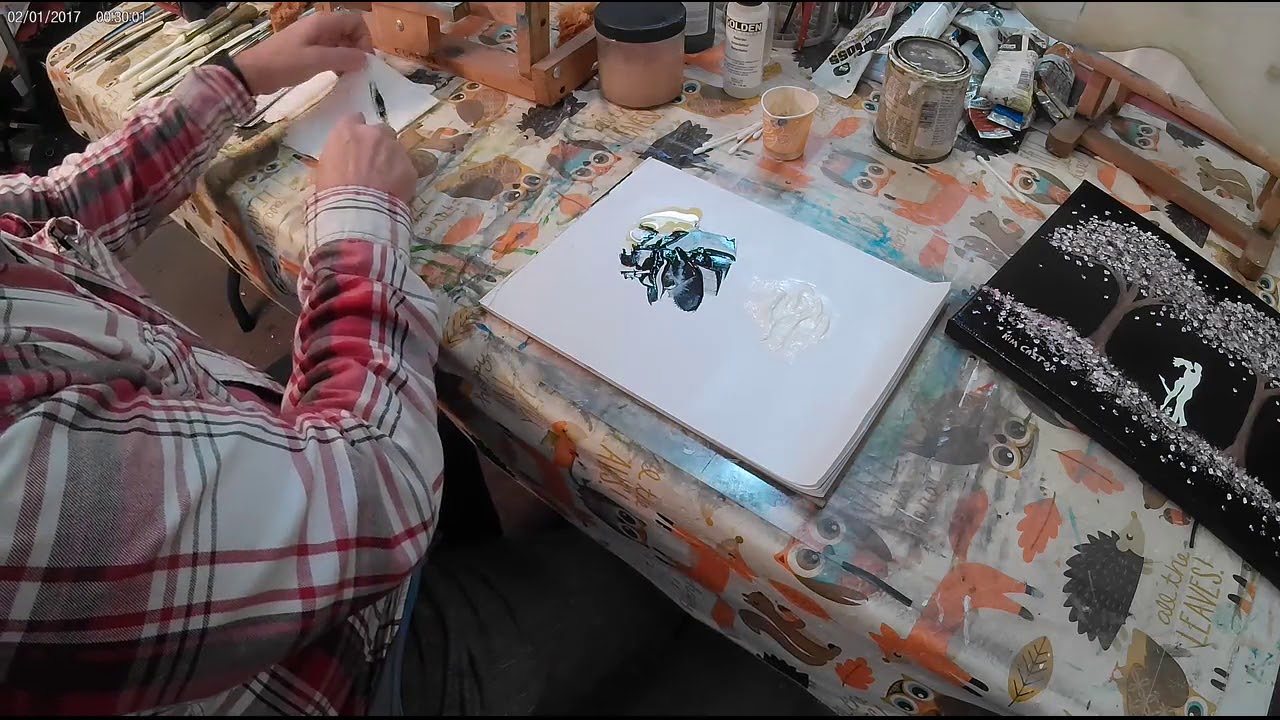 How to Make Liquid White and Liquid Black, also Called Magic While and