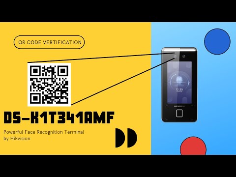 Setting up QR access in face recognition terminal | Hikvision
