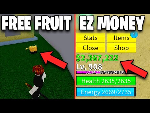 Best Method to get FREE FRUITS & 2 Million Beli Fast on First Sea - Blox Fruits