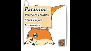 Criando Sprite Patamon (Tibia Pixel Art)
