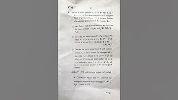 Ring theory and linear algebra 2 sem 6 bsc maths previous year question paper 2023 delhi university