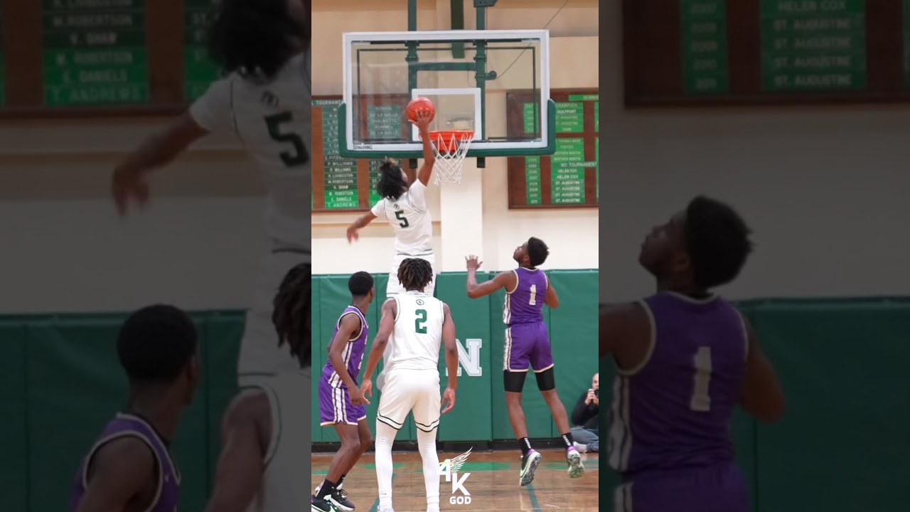 #1 team in Louisiana put on a dunk fest! 🤧👎🏾🤯⚡️