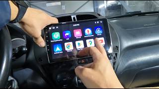 How To Install Android  Navigation In Toyota RAV4 II XA20 2000-2006 / Factory Original Radio Remove
