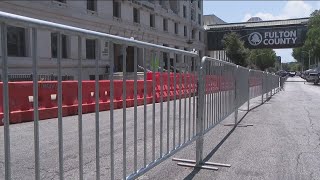 Barricades, street closures to continue near Fulton County Courthouse | What to expect