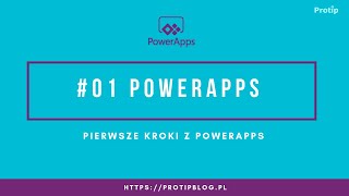 #01 Pierwsze kroki z PowerApps