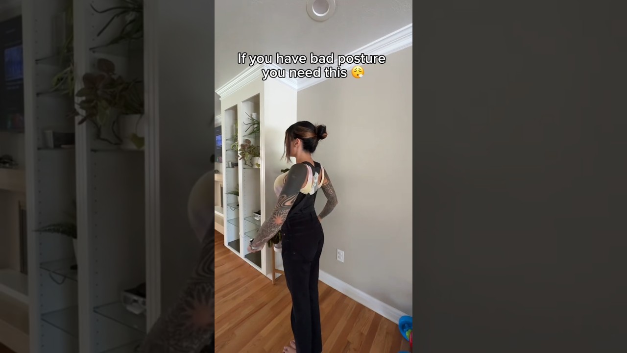 Correcting poor posture takes time 