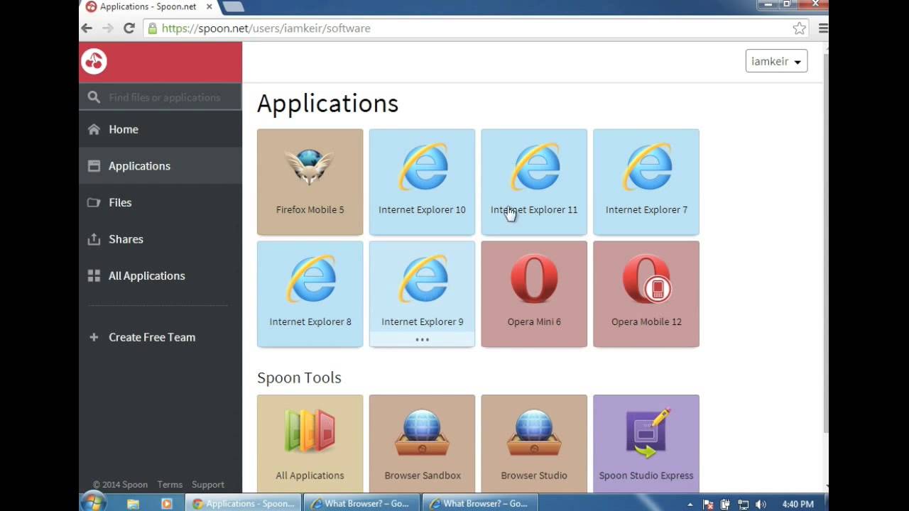 Cross Browser Compatibility Testing - Spoon.net User Video - YouTube
