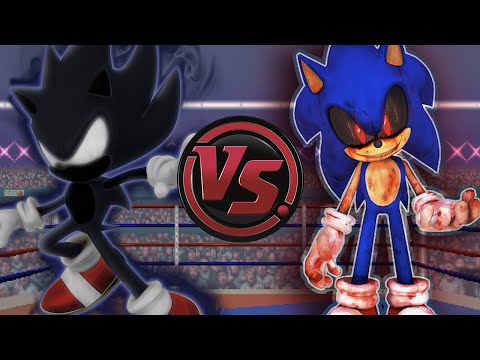 DARK SONIC vs SONIC.EXE! (Sonic The Hedgehog Cartoon Rap Battle) | CARTOON RAP ATTACK
