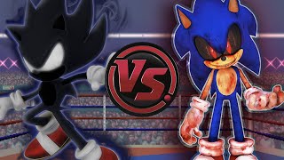 Dark Sonic Vs Sonic Exe Sonic The Hedgehog Cartoon Rap Battle Cartoon Rap Attack