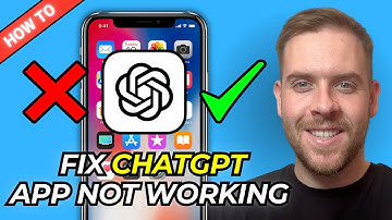 How To Fix ChatGPT App Not Working On iPhone IOS - Not Loading - Multiple Solutions (Solved 2025)