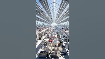 Inside the hyper-efficient future of #shorts #robotics #agritech #automation #futurefarming #viral